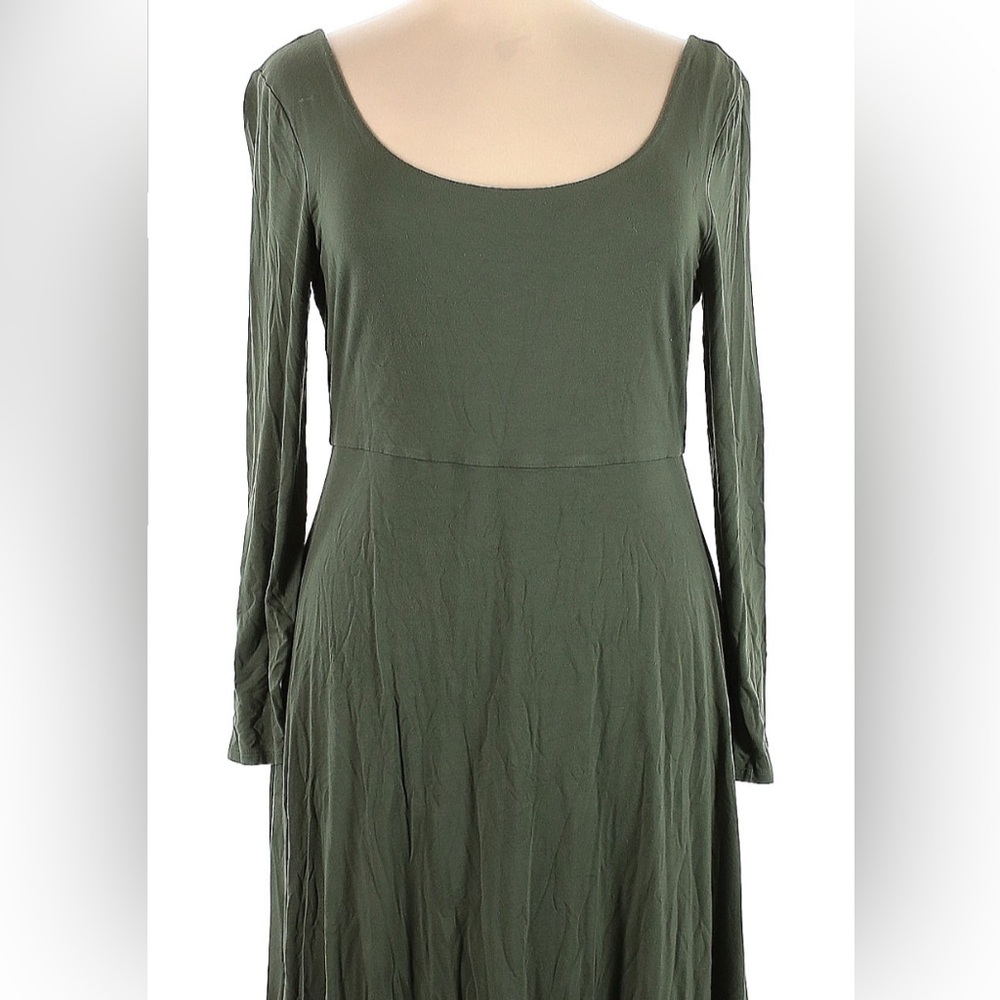 Banana Republic Olive Midi Dress - Picture 3 of 5